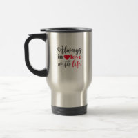 Clássica Mug - Sempre apaixonada pela vida