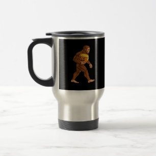 Caneca Térmica Clássico de Trumpkin Pumpkin do Halloween Bigfoot