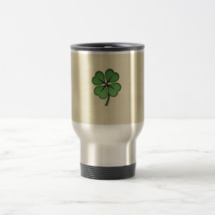 Caneca Térmica Clássico irlandês Lucky Shamrock