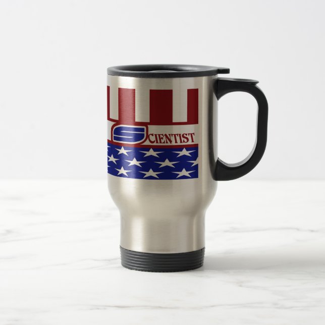 CANECA TÉRMICA CLS PATRIOT USA FLAG - CIENTISTA DO LAB CLÍNICO (Direita)