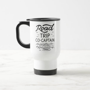 Caneca Térmica Co-capitão de Viagem I - Navegador de RV Amor ao C