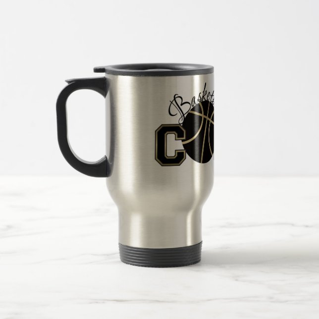 Caneca Térmica Coach Mug de basquete por SRF (Esquerda)