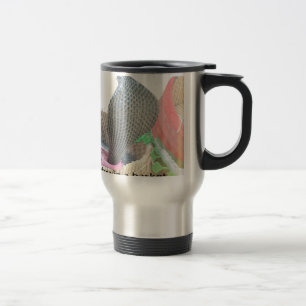 Caneca Térmica Cobra em uma cesta pronta para cuspir fogo