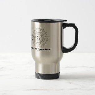 Caneca Térmica Codificado para a tradução (roda do Codon do RNA