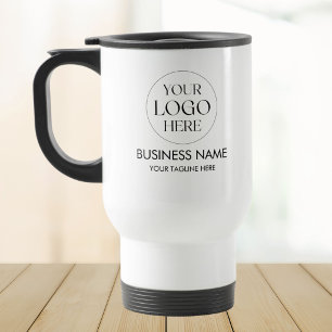 Caneca Térmica Código QR de Logotipo Empresarial Personalizado Pr
