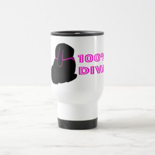 Caneca Térmica Coelhinha diva com brilho