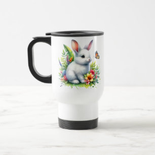 Caneca Térmica Coelho Animal de Fazenda Bebê Sublimação Clipart-8