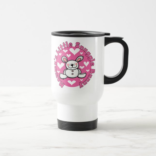 Caneca Térmica Coelho do Snuggle da mamã pouco (Direita)