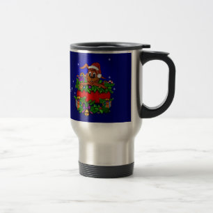 Caneca Térmica Coelho Natal