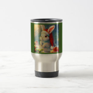 Caneca Térmica Coelho Natal 2