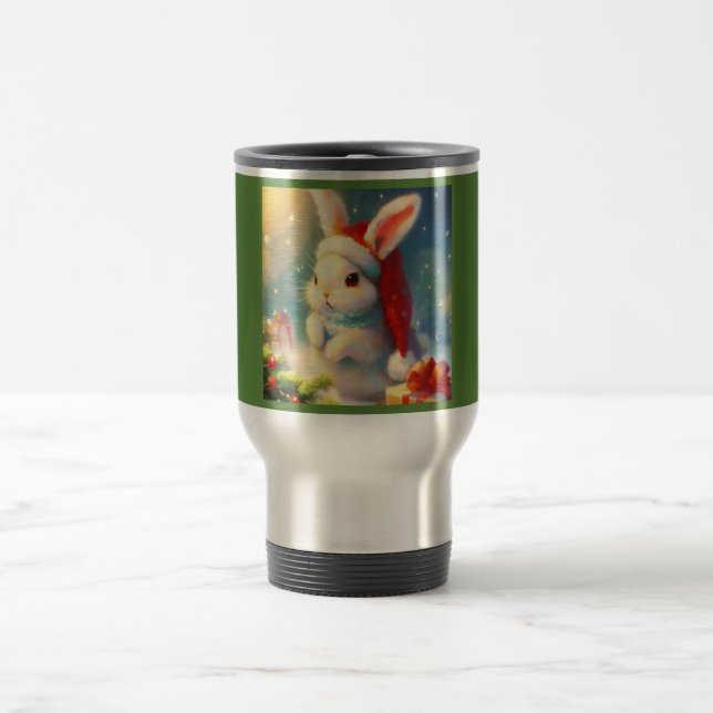 Caneca Térmica Coelho Natal 2 (Centro)