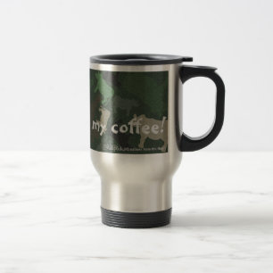 Caneca Térmica Colagem de Vaca CaMOOflage em Verde