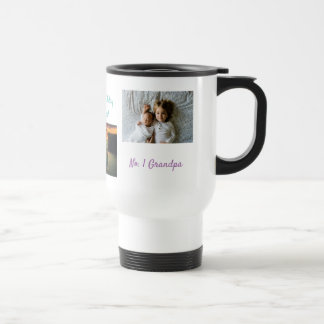 Caneca Térmica Colagem Personalizada 3 Foto Vovó Personalizada