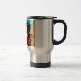 Caneca Térmica Colagem Viagem de aço inoxidável/Viagem ao trabalh
