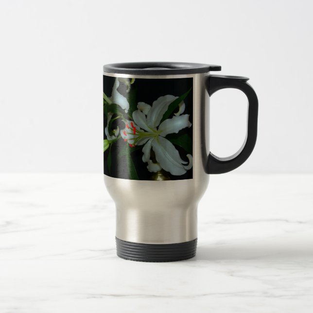 Caneca Térmica Coleção de Design e Flores irlandesas (Direita)