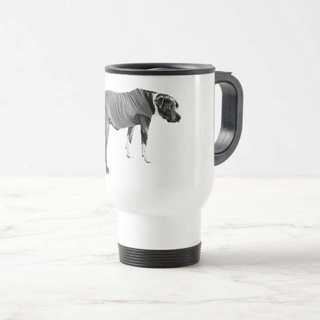 Caneca Térmica Colete de Estrada, Companheiro Fácil (Frente Esquerda)