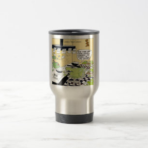 Caneca Térmica Colher Gordurosa Para Presentes e Cartões Engraçad