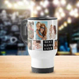Caneca Térmica Collage 10 Photos Best Mama Ever