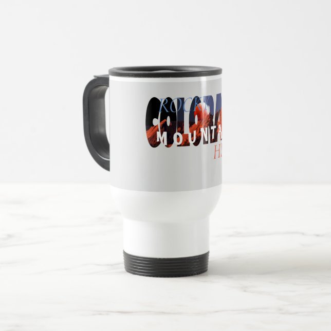 Caneca Térmica Colorado - Rocky Mountain High Mug (Frente Esquerda)
