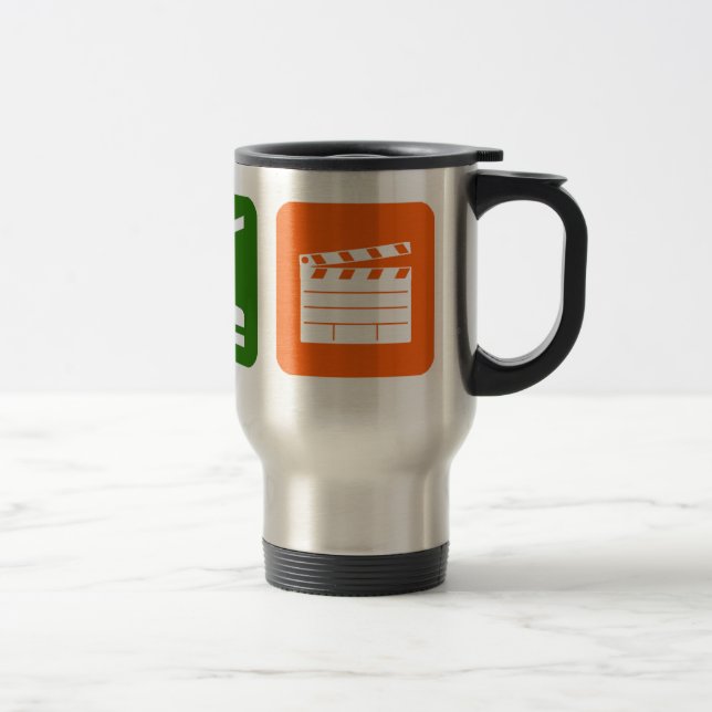 Caneca Térmica Coma a produção do filme do sono (Direita)