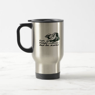 Caneca Térmica Coma Beba E Seja Assustador Clube Assustador Legal