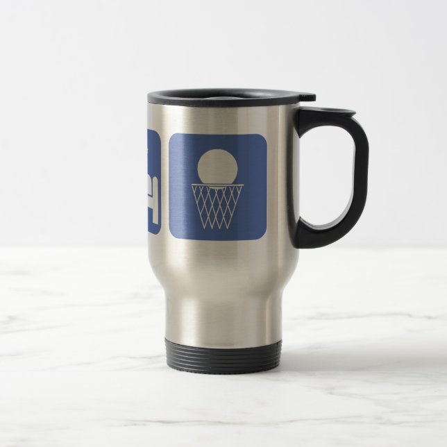 Caneca Térmica coma o basquetebol do sono (Direita)