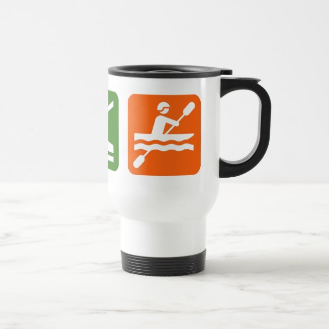 Caneca Térmica Coma o sono que Kayaking (Direita)