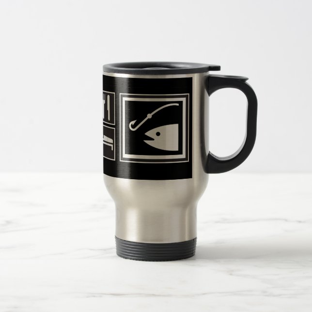 Caneca Térmica Coma PEIXES do sono! (Direita)