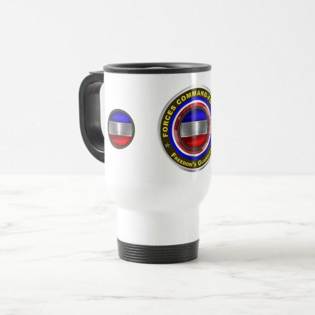 Caneca Térmica Comando das Forças Armadas FORSCOM (Frente Esquerda)
