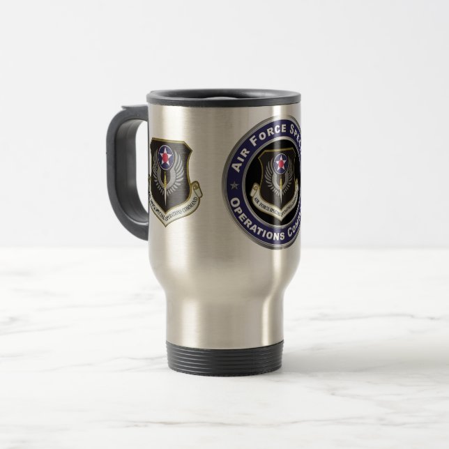 Caneca Térmica Comando de Operações Especiais da Força Aérea (Frente Esquerda)