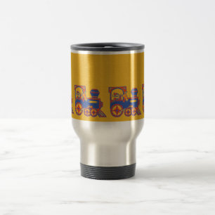Caneca Térmica Comboio de papais noeis