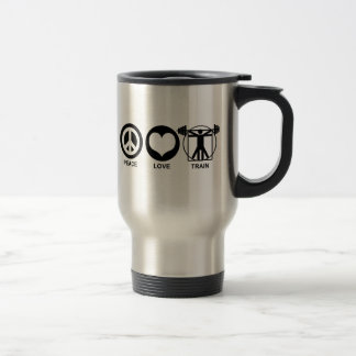 Caneca Térmica Comboio Peace Love
