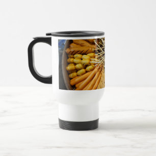 Caneca Térmica comida de rua de um mercado asiático