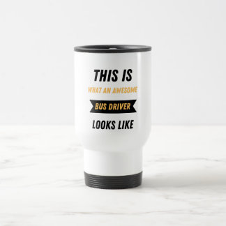 Caneca Térmica Como é um motorista de ônibus incrível