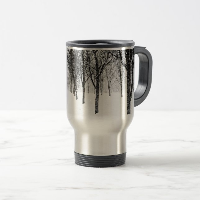 Caneca Térmica como eu tomo o partido das árvores (Frente Esquerda)