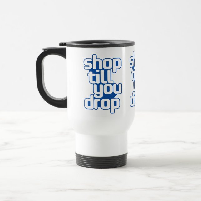 Caneca Térmica Comprar Até Você Descartar (Esquerda)