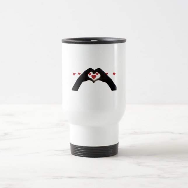 Caneca Térmica “Con el corazón en la mano” (Centro)