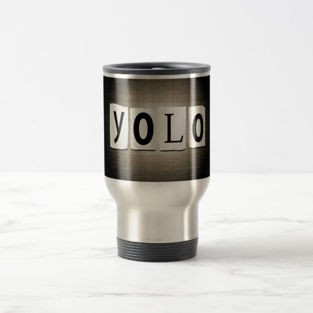 Caneca Térmica Conceito de YOLO (Centro)