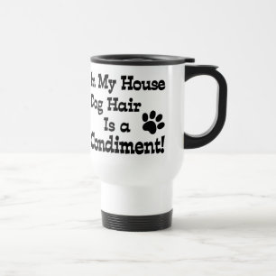 Caneca Térmica Condimento de Cabelo de Cachorro