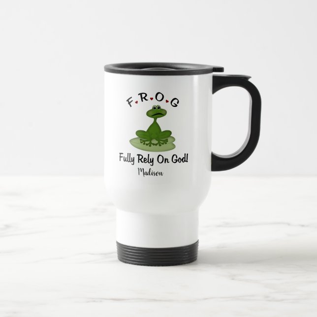 Caneca Térmica Confie em Deus (Direita)