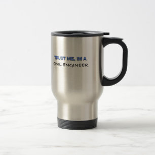 Caneca Térmica Confie que eu mim é um engenheiro civil