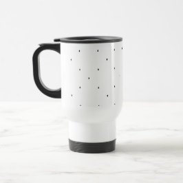 Caneca Térmica Conjunto de Pastas com Padrão de Triângulo Minimal