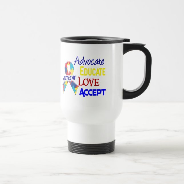 Caneca Térmica Consciência do autismo (Direita)