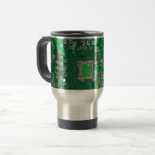 Caneca Térmica Conselho do Circuito do Conjunto PCB Verde do Circ