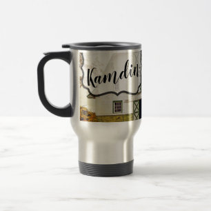 Caneca Térmica Contagem Personalizada de 15 onças de café Sunset