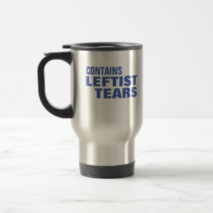 Caneca Térmica Contém Lágrimas De Esquerda