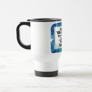 Caneca Térmica Continue Escrevendo O Mundo Precisa Da Sua Música