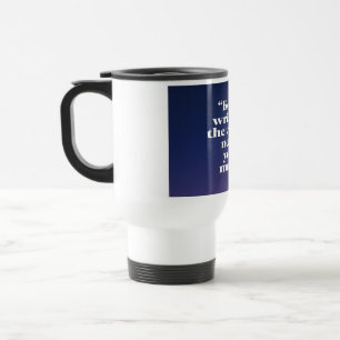 Caneca Térmica Continue Escrevendo O Mundo Precisa Da Sua Música