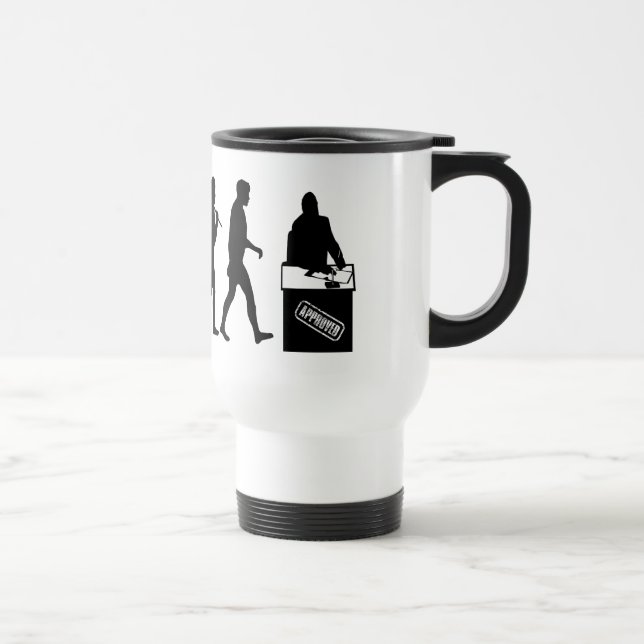 Caneca Térmica Controlador da qualidade - inspector de controle (Direita)