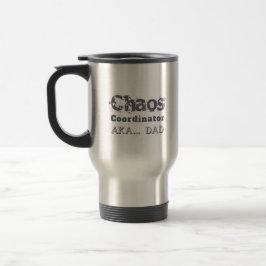 Caneca Térmica Coordenador do Caos AKA.. Pai